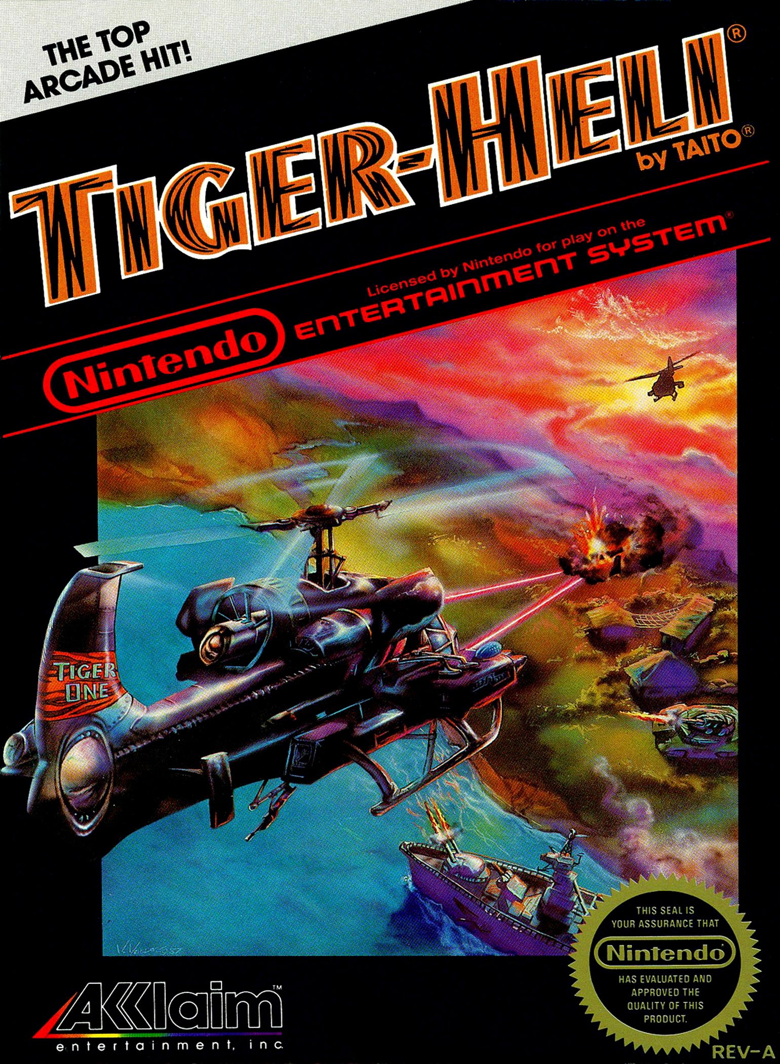 Tiger-Heli NES - Video Game - Used - CaveGamers