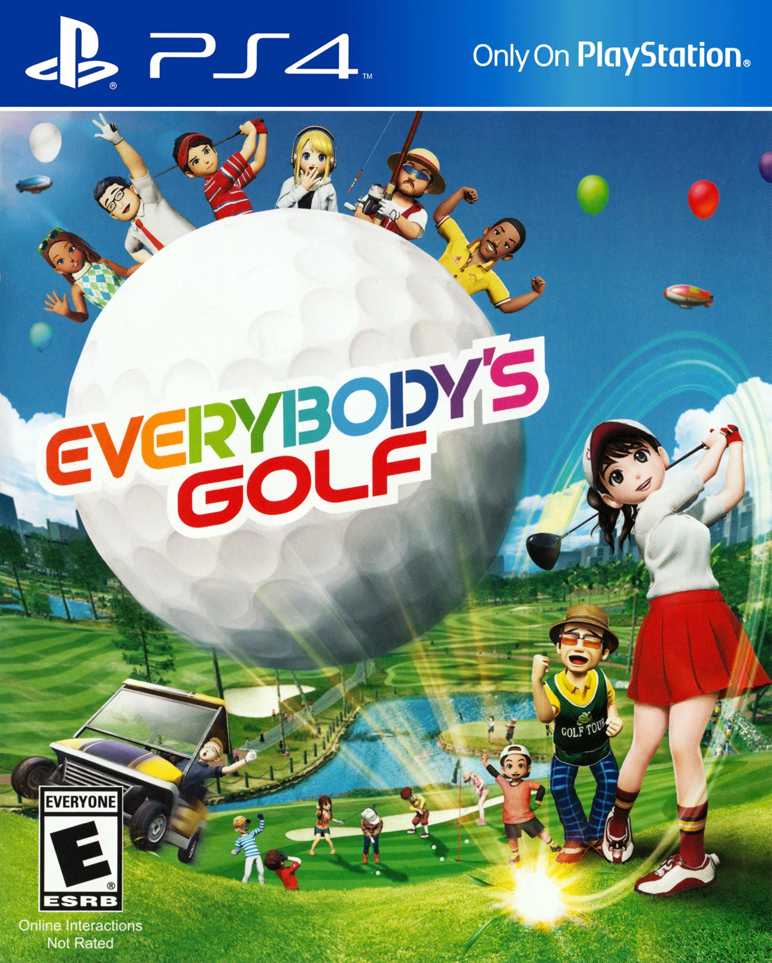 Everybody's Golf PS4 - Video Game - Used - CaveGamers
