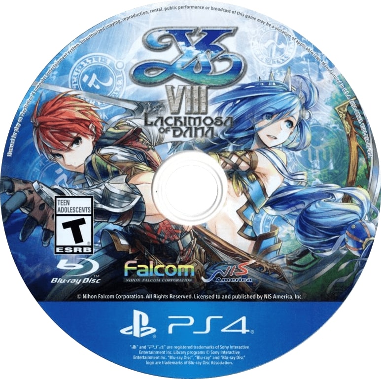 Ys VIII: Lacrimosa of DANA