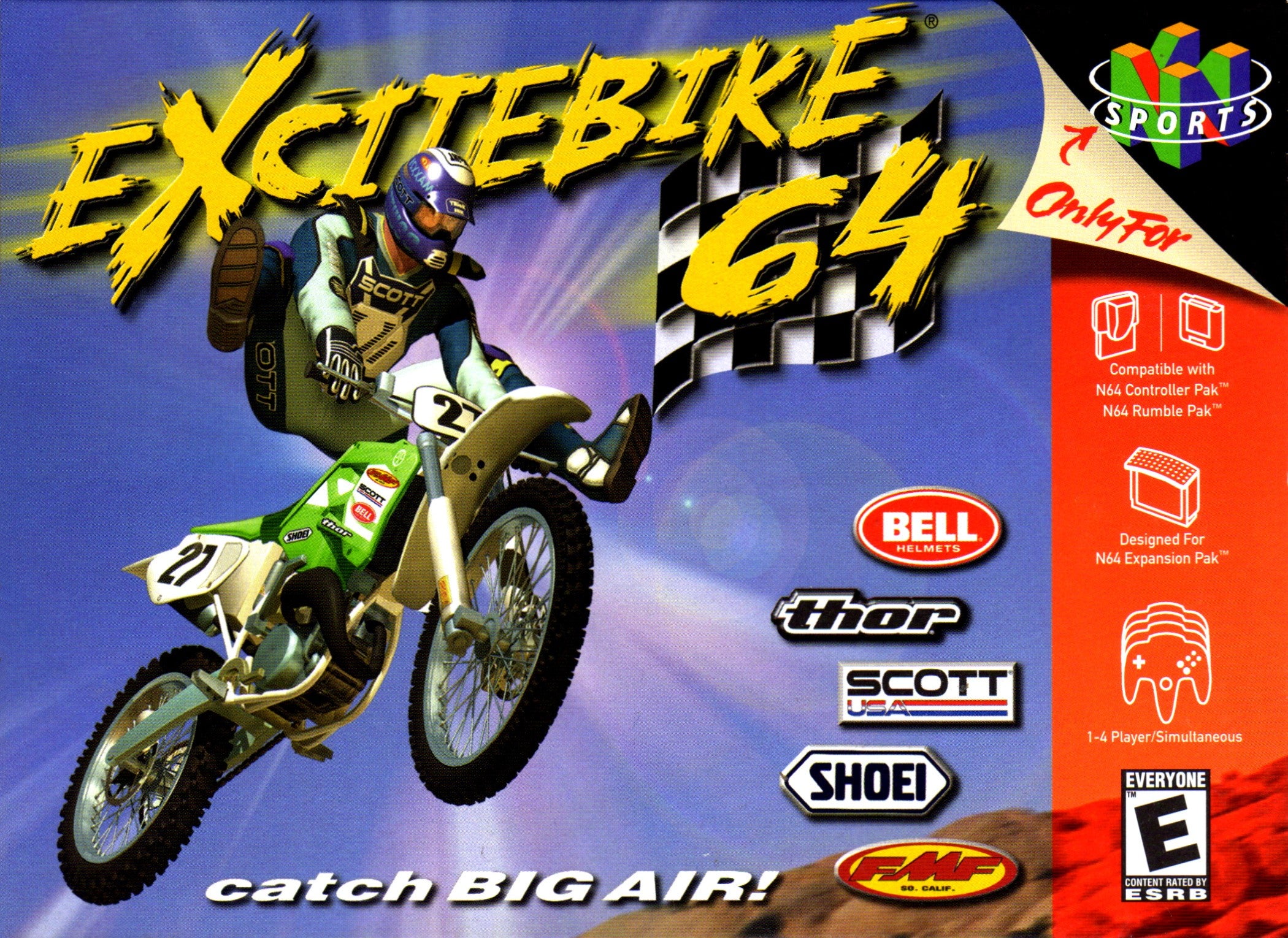 ExciteBike 64 N64 - Video Game - Used - CaveGamers