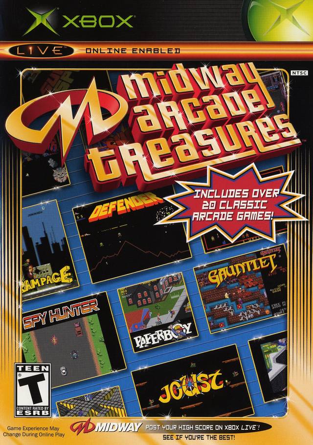 Midway Arcade Treasures Xbox - Video Game - Used - CaveGamers