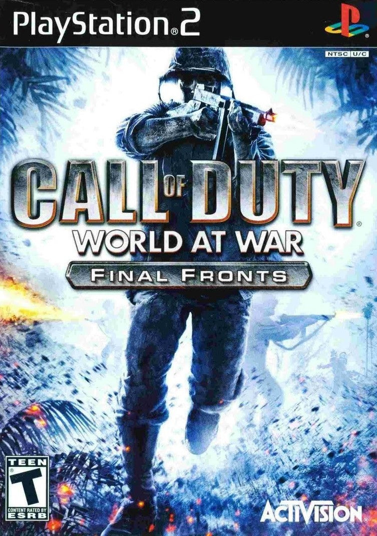 Call of Duty: World at War Final Fronts PS2 - Video Game - Used - CaveGamers