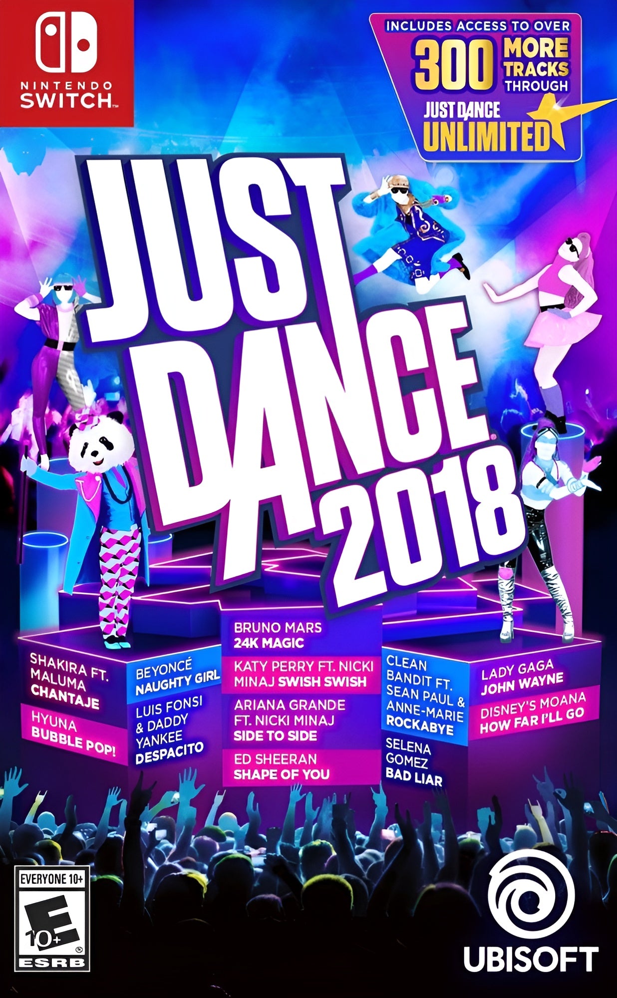Just Dance 2018 Switch - Video Game - Used - CaveGamers