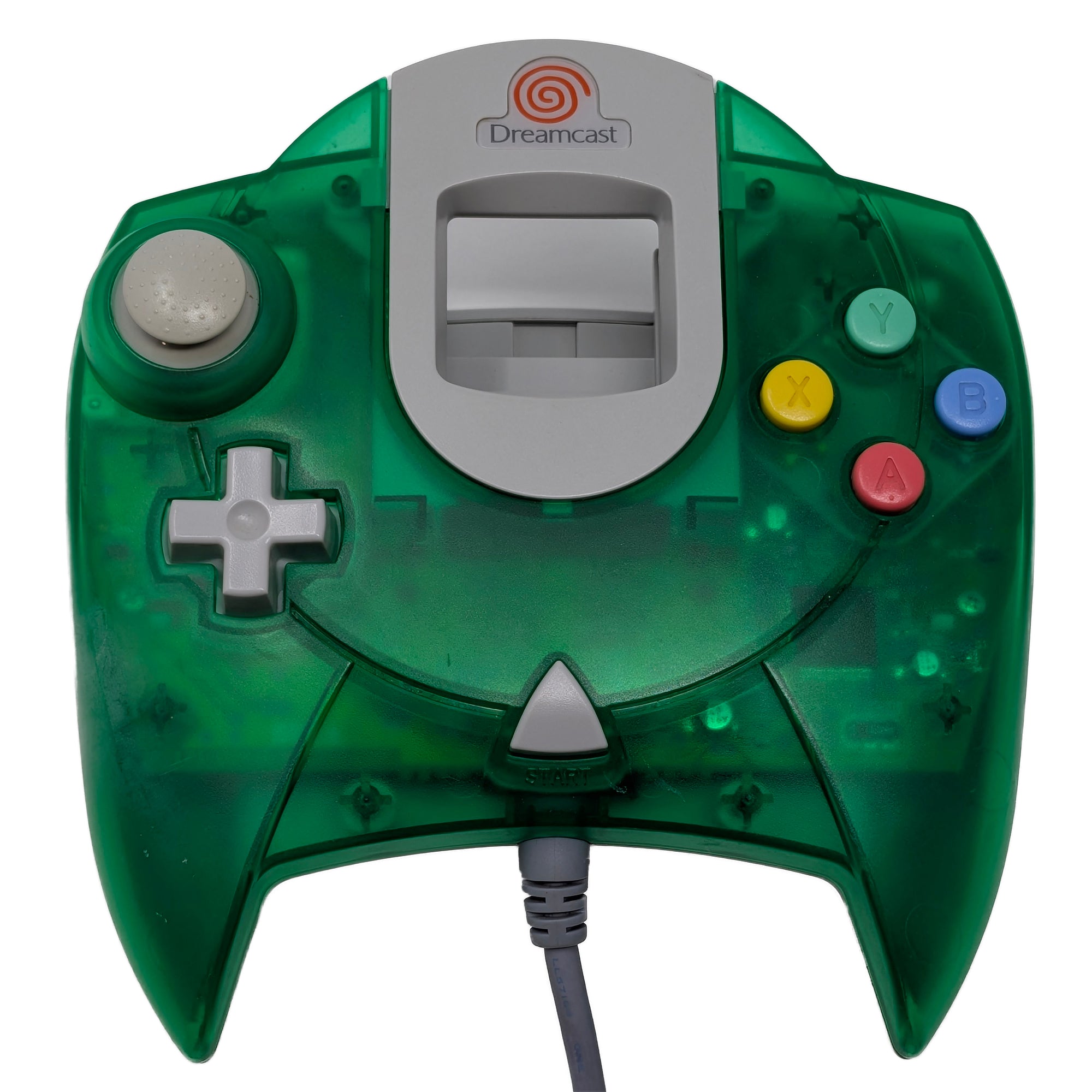 Sega Dreamcast Controller - Green - Video Game Accessory - Used - CaveGamers