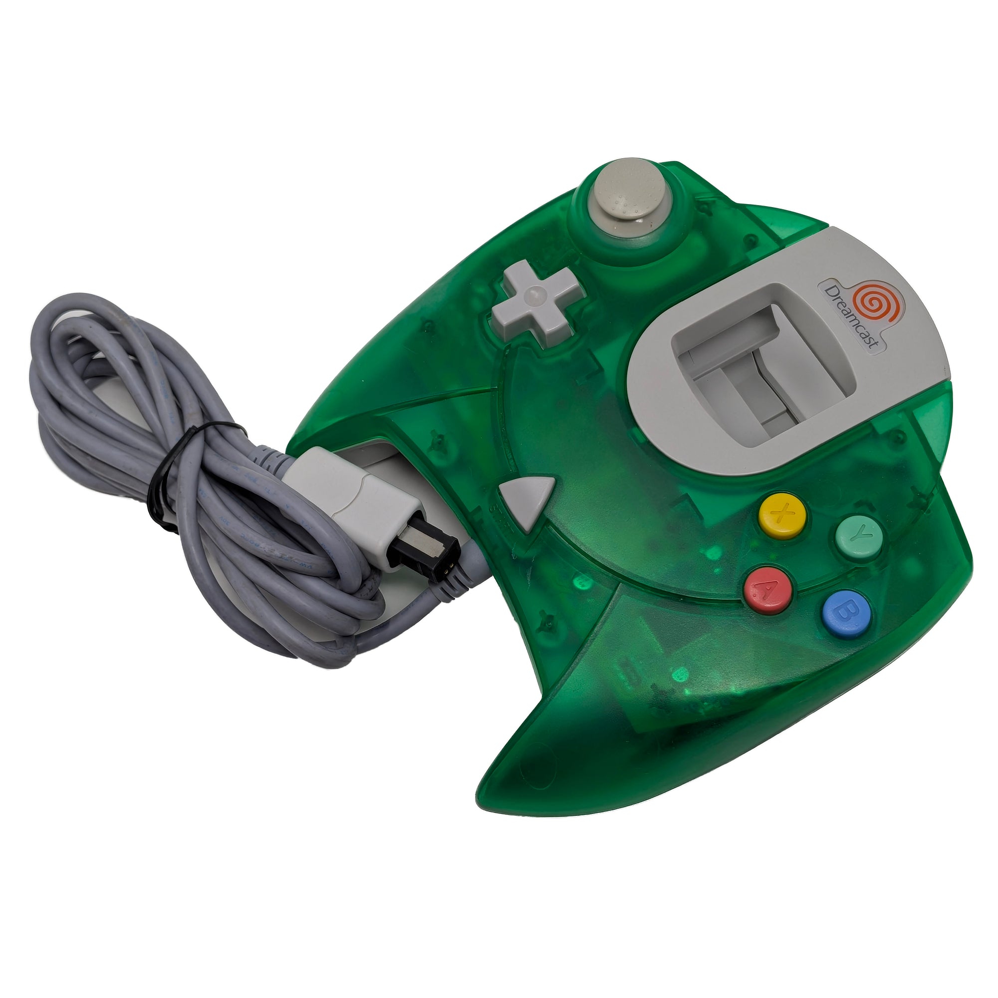 Sega Dreamcast Controller - Green - Video Game Accessory - Used - CaveGamers - Image 2