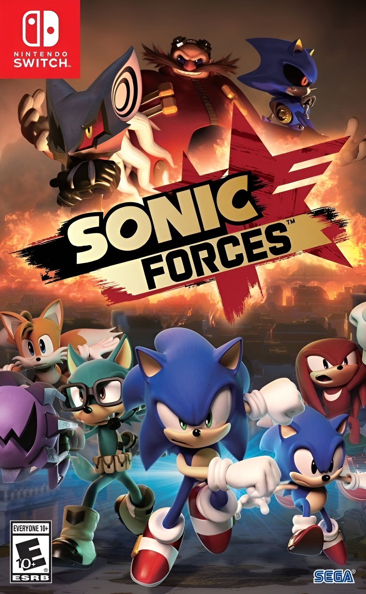 Sonic Forces Switch - Video Game - Used - CaveGamers