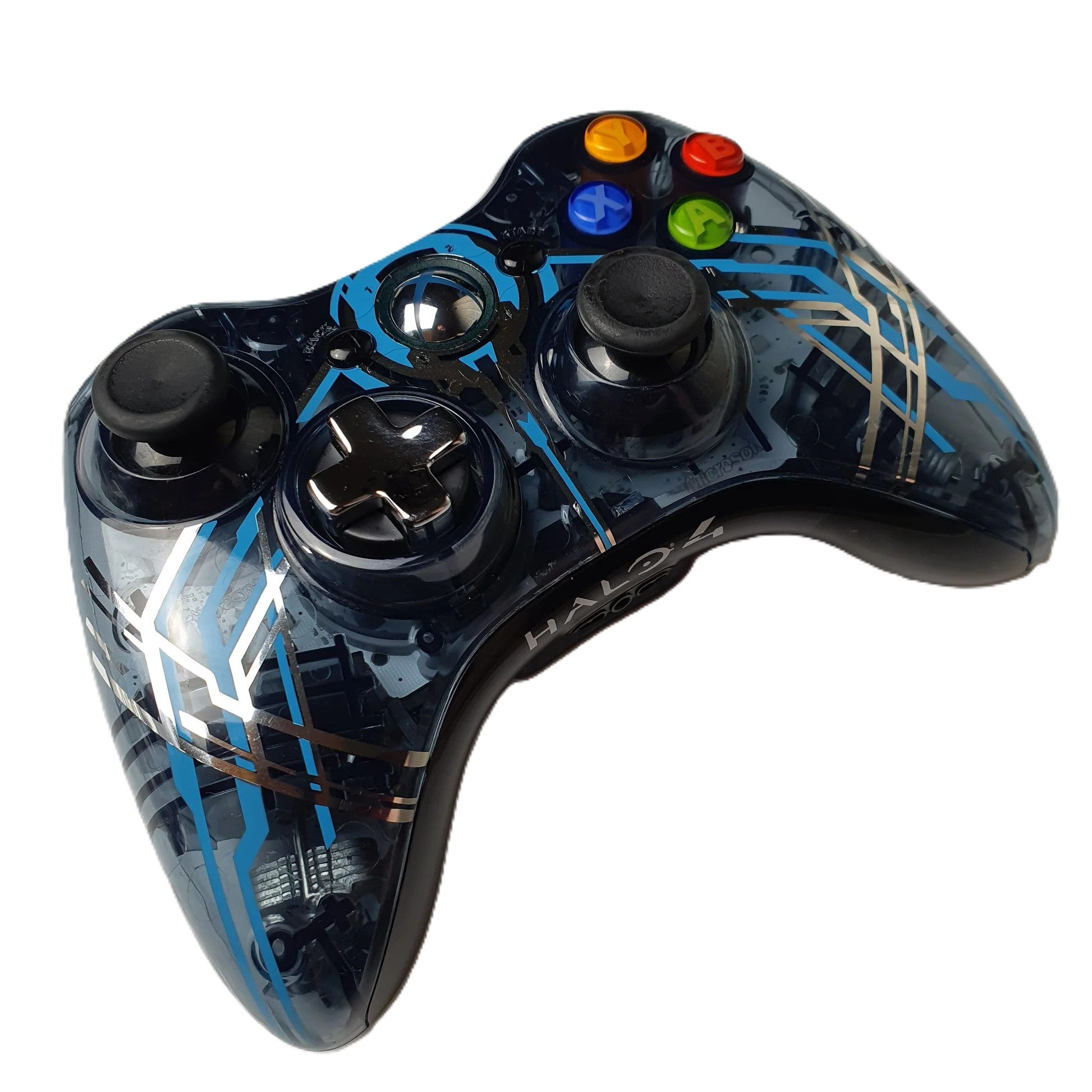 Xbox 360 Wireless Controller - Halo 4 Forerunner Edition - Video Game Accessory - Used - CaveGamers - Image 2
