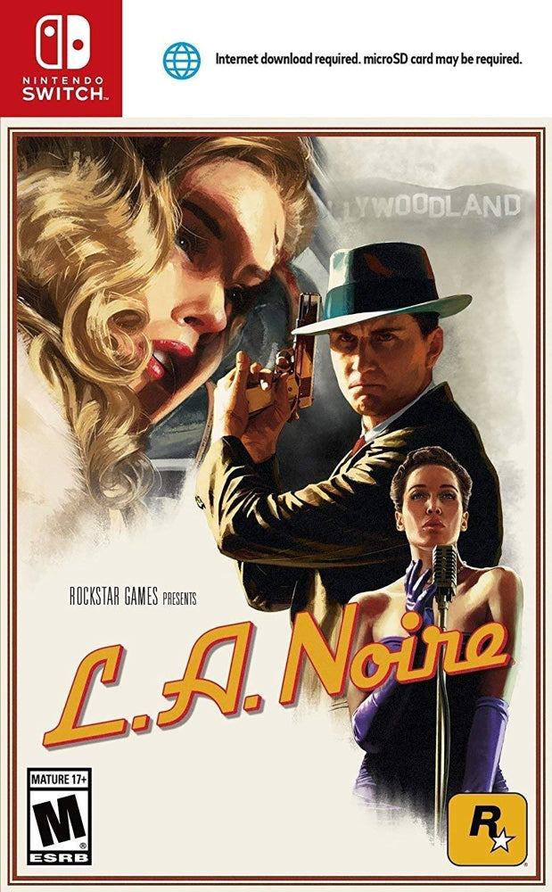 L.A. Noire Switch - Video Game - Used - CaveGamers