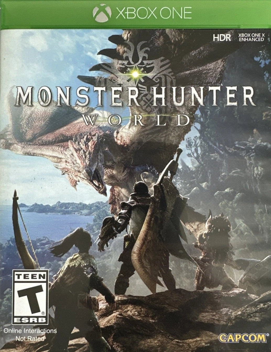 Monster Hunter: World Xbox One - Video Game - Used - CaveGamers