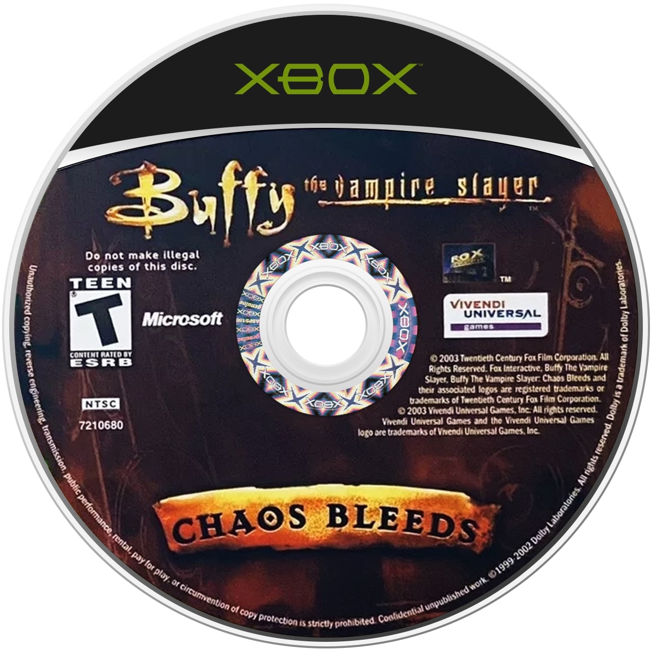 Buffy The Vampire Slayer Xbox - Video Game - Used - CaveGamers - Image 3
