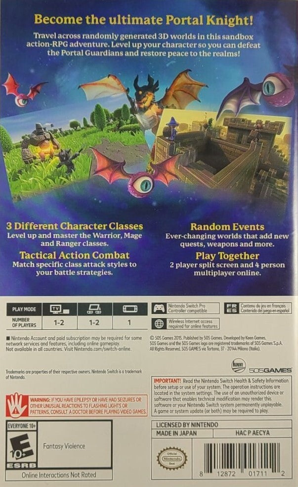 Portal Knights Switch - Video Game - Used - CaveGamers - Image 2