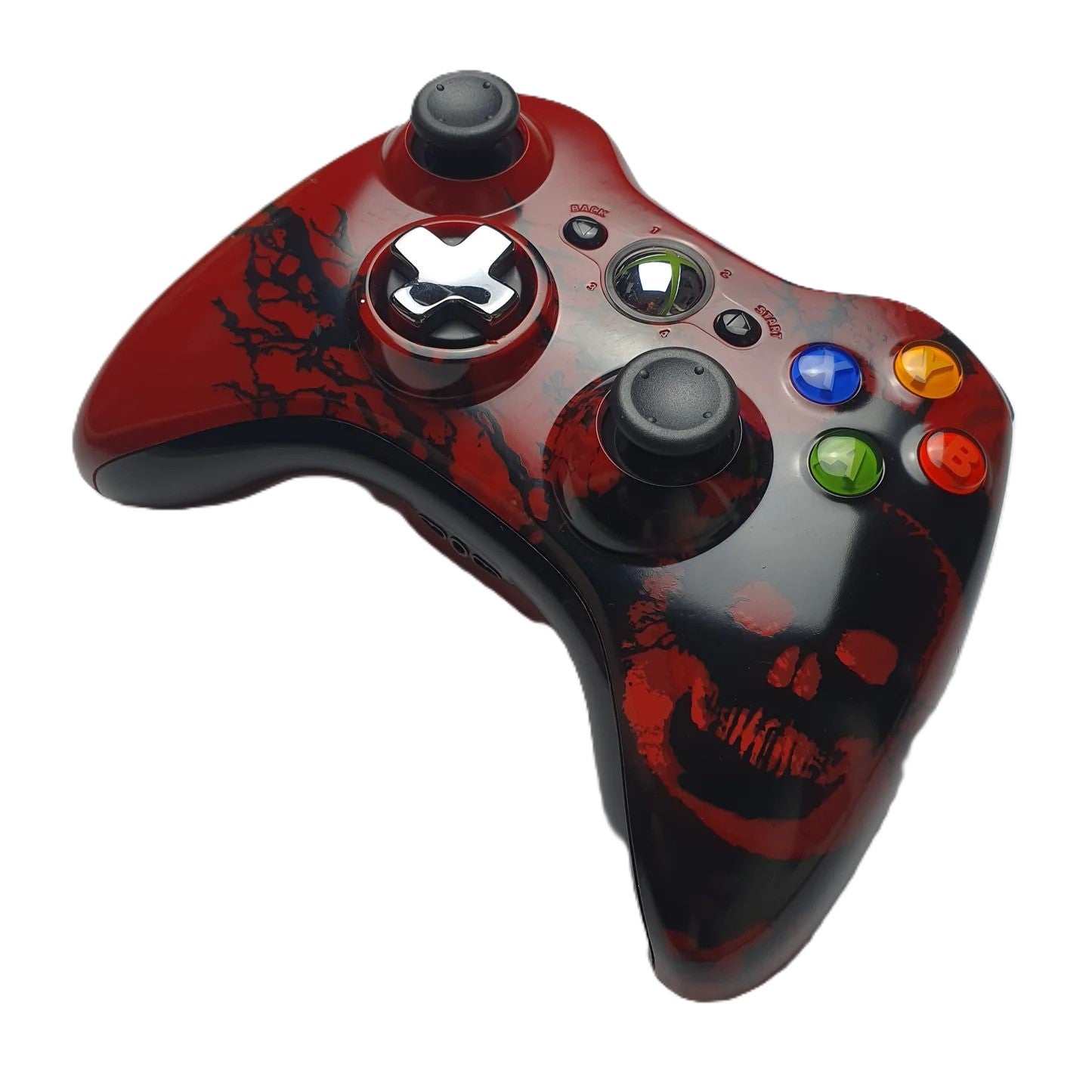 Xbox 360 Wireless Controller - Gears of War 3 Edition - Video Game Accessory - Used - CaveGamers - Image 2