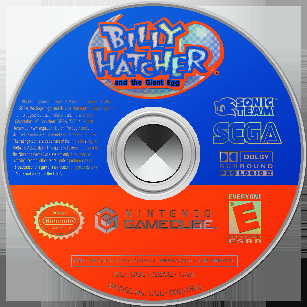 Billy Hatcher and the Giant Egg