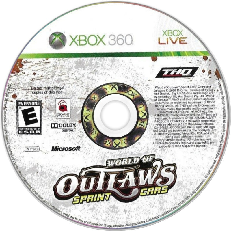 World of Outlaws: Sprint Cars Xbox 360 - Video Game - Used - CaveGamers - Image 3