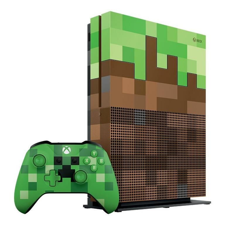 Xbox One S 1TB Console - Minecraft Limited Edition - Video Game System - Used - CaveGamers