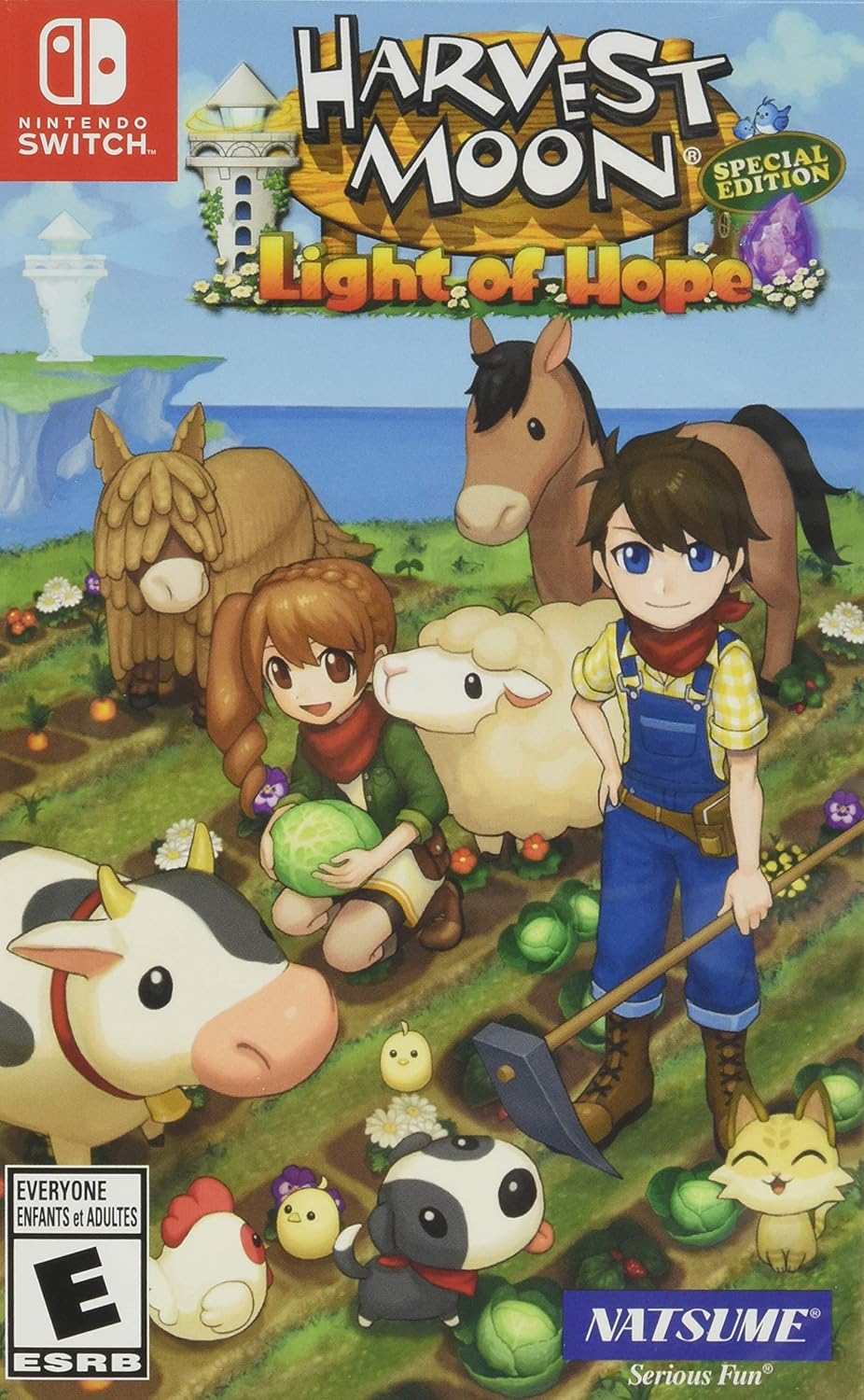 Harvest Moon Light of Hope Switch - Video Game - Used - CaveGamers