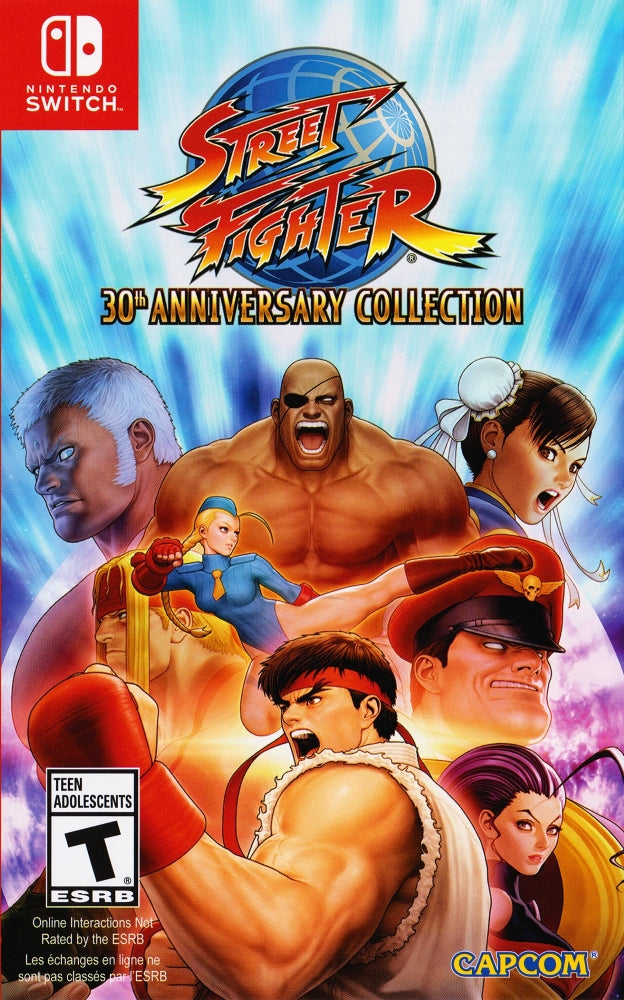 Street Fighter 30th Anniversary Collection Switch - Video Game - Used - CaveGamers