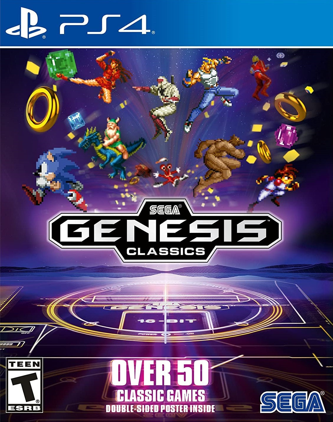 Sega Genesis Classics PS4 - Video Game - Used - CaveGamers