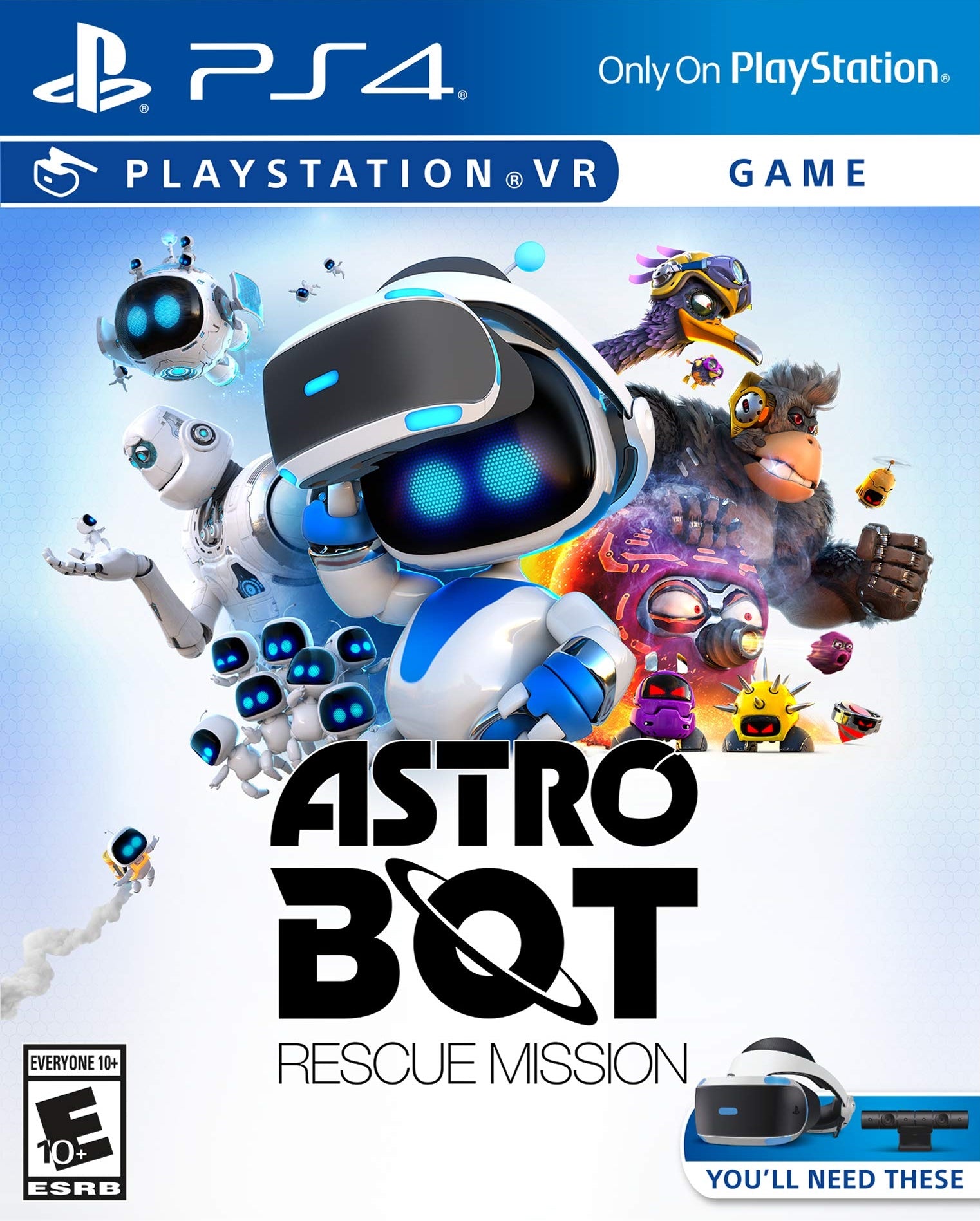 Astro Bot Rescue Mission PS4 - Video Game - Used - CaveGamers