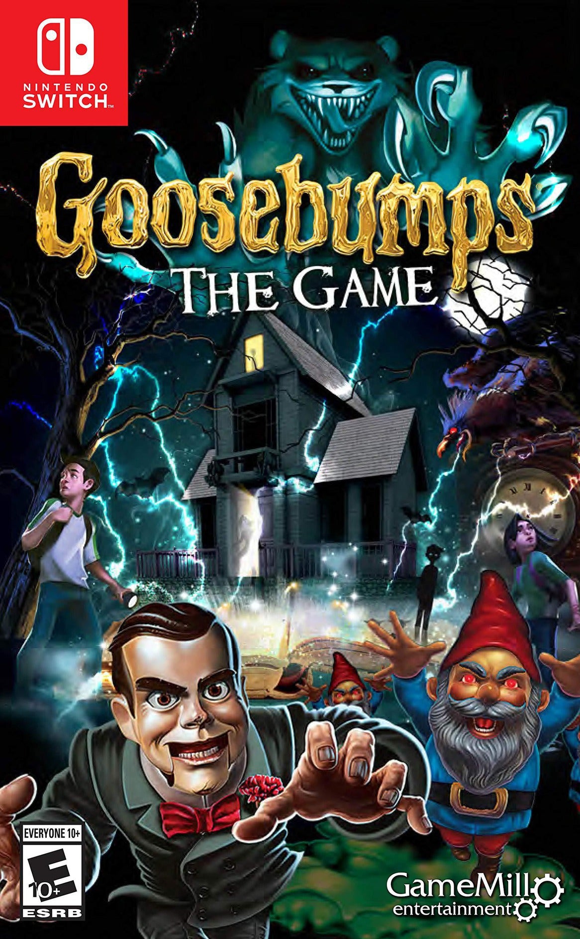Goosebumps The Game Switch - Video Game - Used - CaveGamers