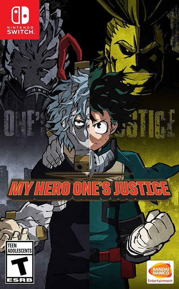 My Hero One's Justice Switch - Video Game - Used - CaveGamers