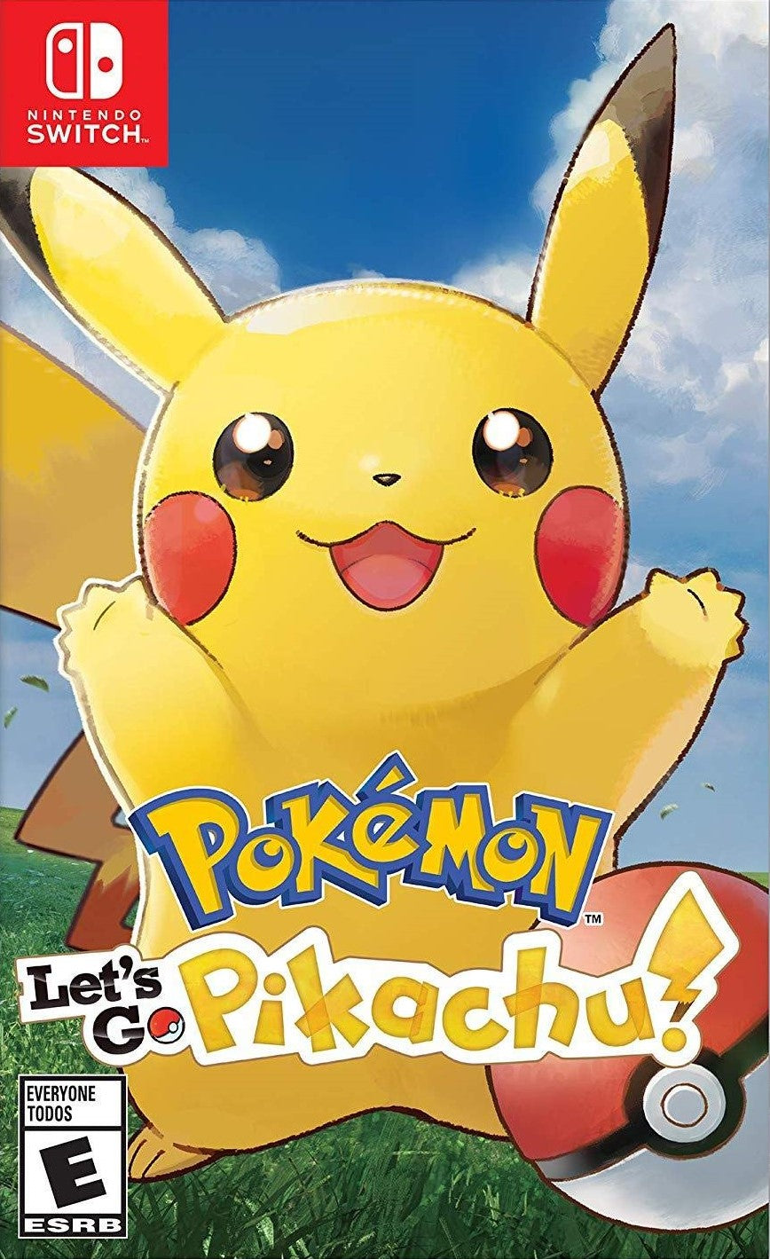 Pokemon: Let's Go, Pikachu! Switch - Video Game - Used - CaveGamers