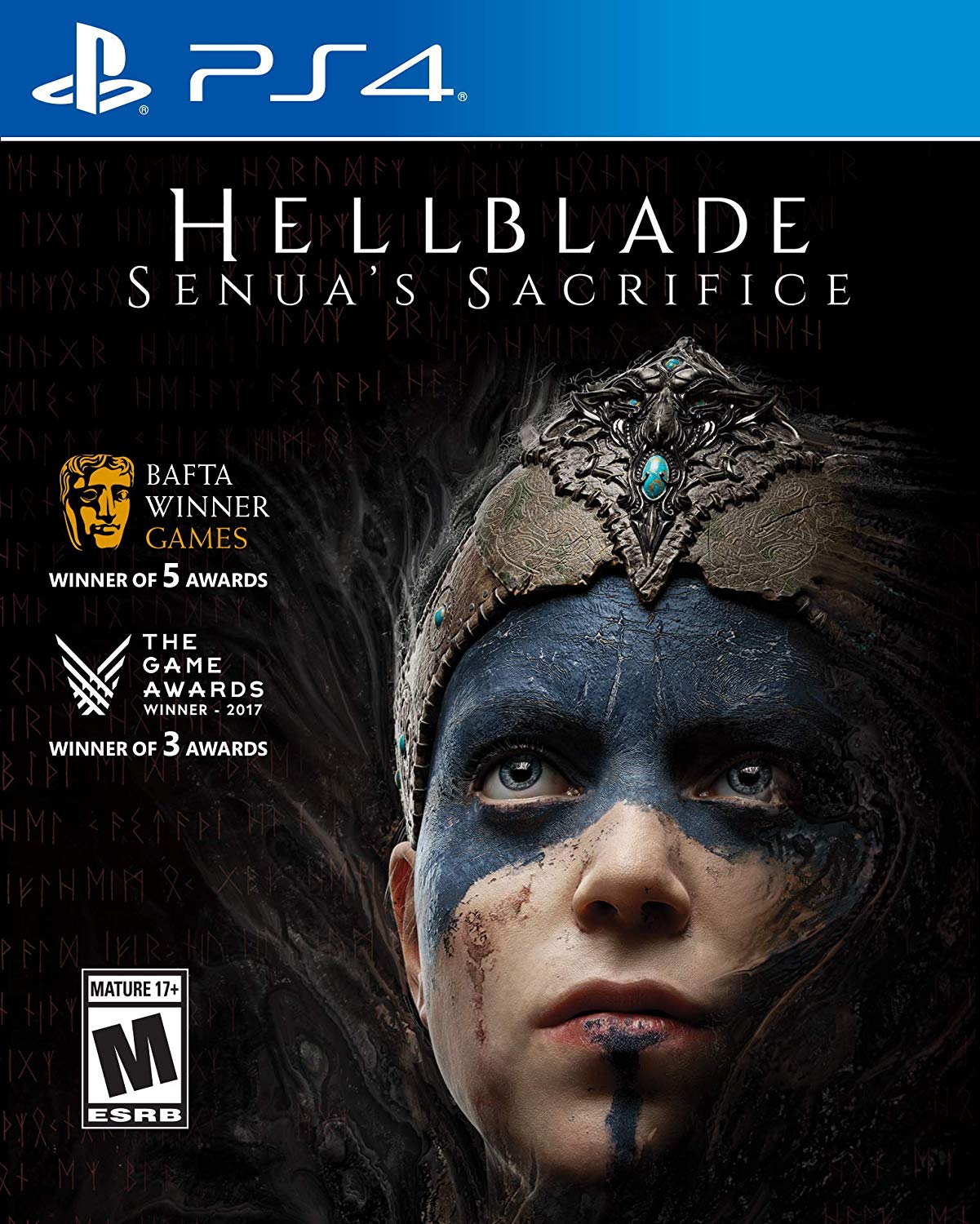 Hellblade Senua's Sacrifice PS4 - Video Game - Used - CaveGamers