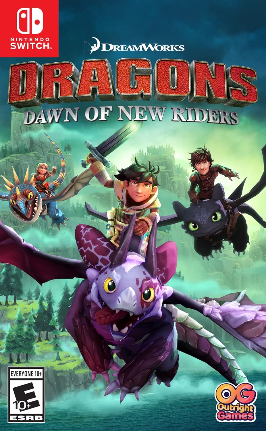 Dragons: Dawn of New Riders Switch - Video Game - Used - CaveGamers
