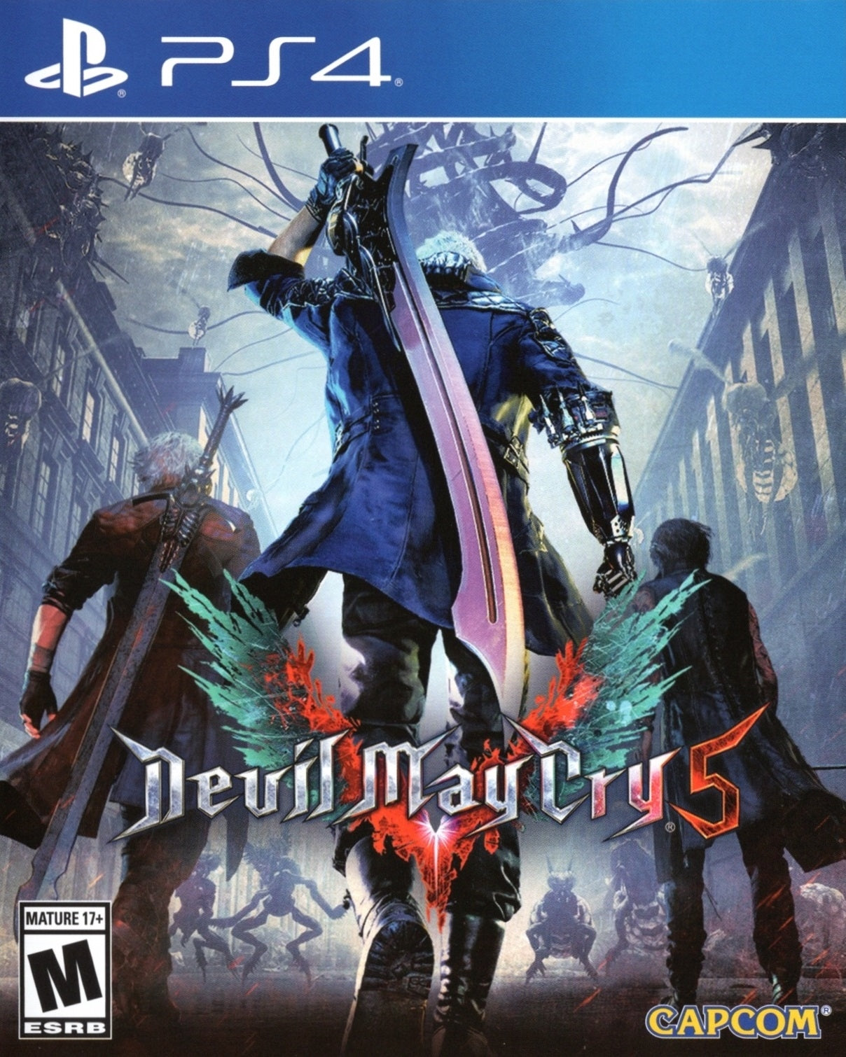Devil May Cry 5 PS4 - Video Game - Used - CaveGamers