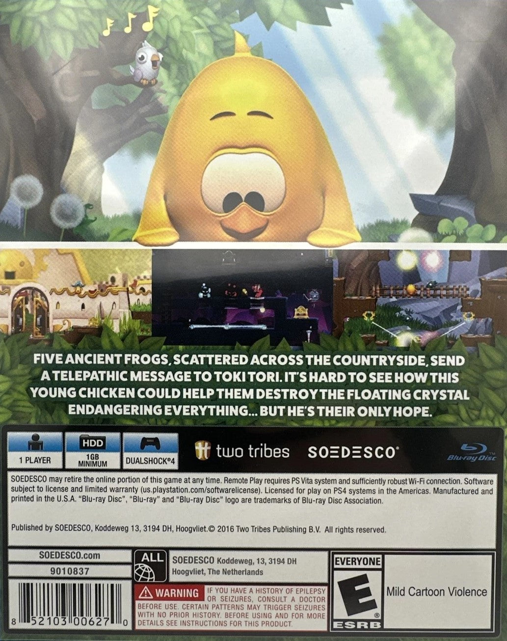 Toki Tori 2+ PS4 - Video Game - Used - CaveGamers - Image 2