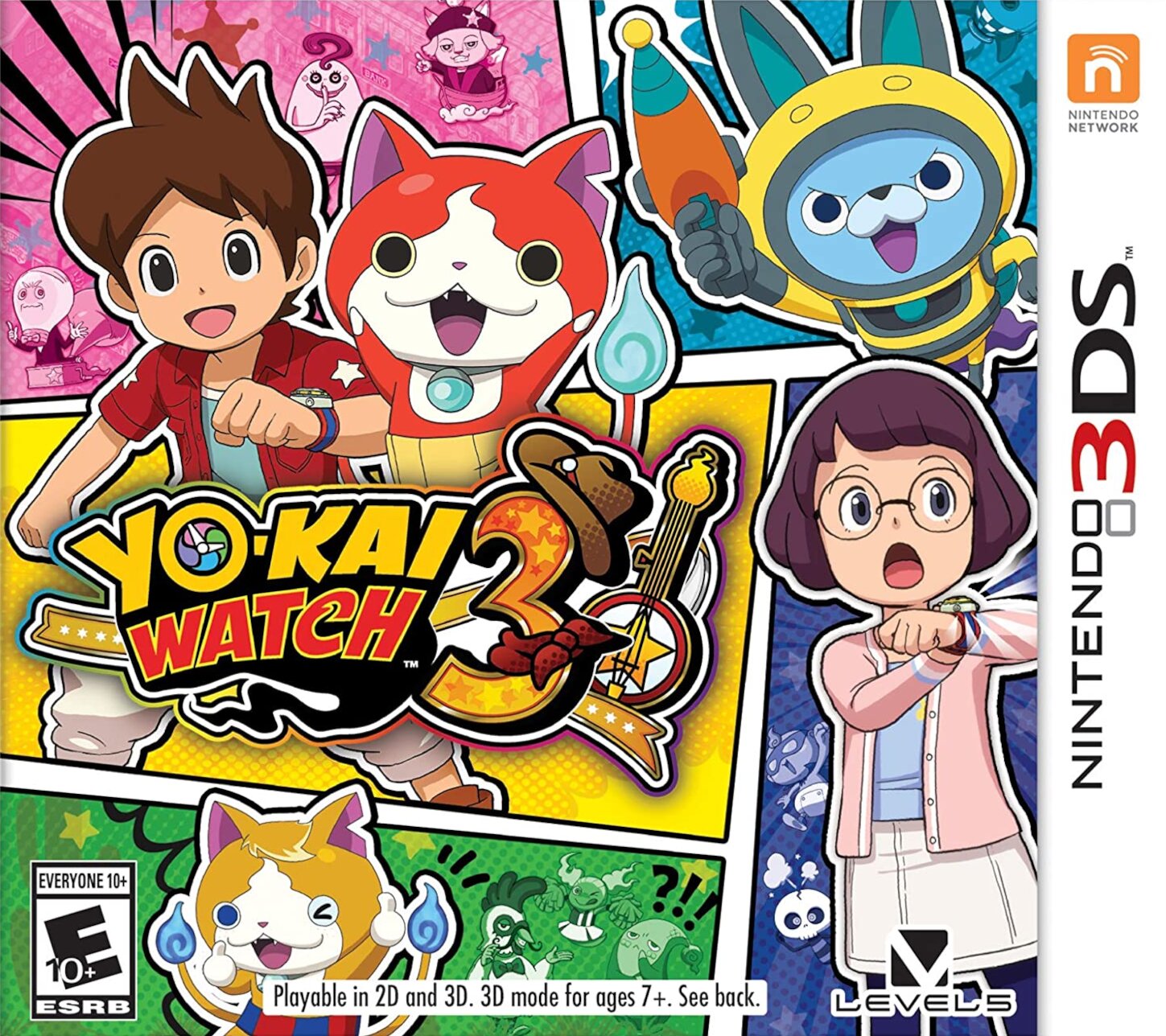 Yo-Kai Watch 3 3DS - Video Game - Used - CaveGamers
