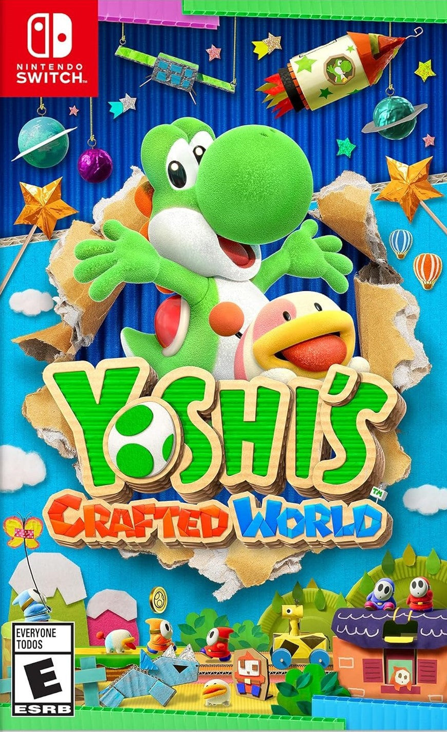 Yoshi's Crafted World Switch - Video Game - Used - CaveGamers