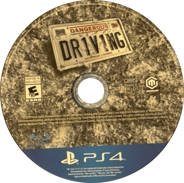 Dangerous Driving PS4 - Video Game - Used - CaveGamers - Image 3