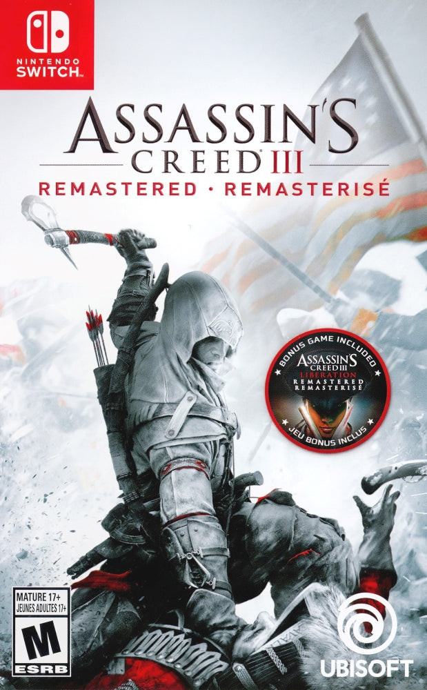 Assassin's Creed III Remastered Switch - Video Game - Used - CaveGamers