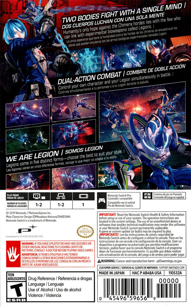 Astral Chain Switch - Video Game - Used - CaveGamers - Image 2