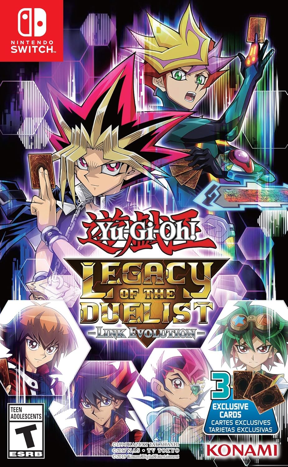 Yu-Gi-Oh Legacy of the Duelist: Link Evolution Switch - Video Game - Used - CaveGamers