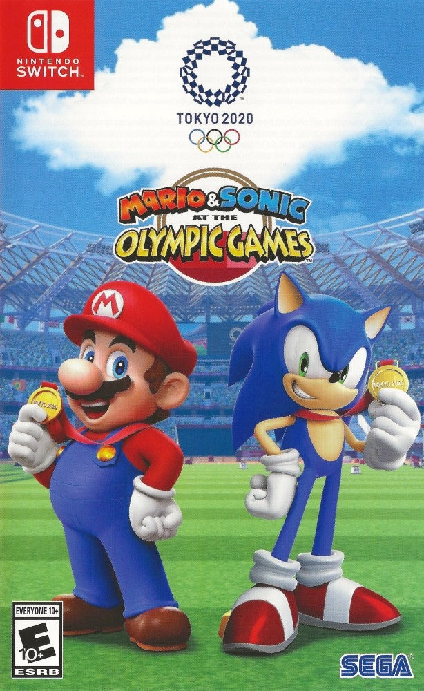 Mario & Sonic at the Olympic Games Tokyo 2020 Switch - Video Game - Used - CaveGamers