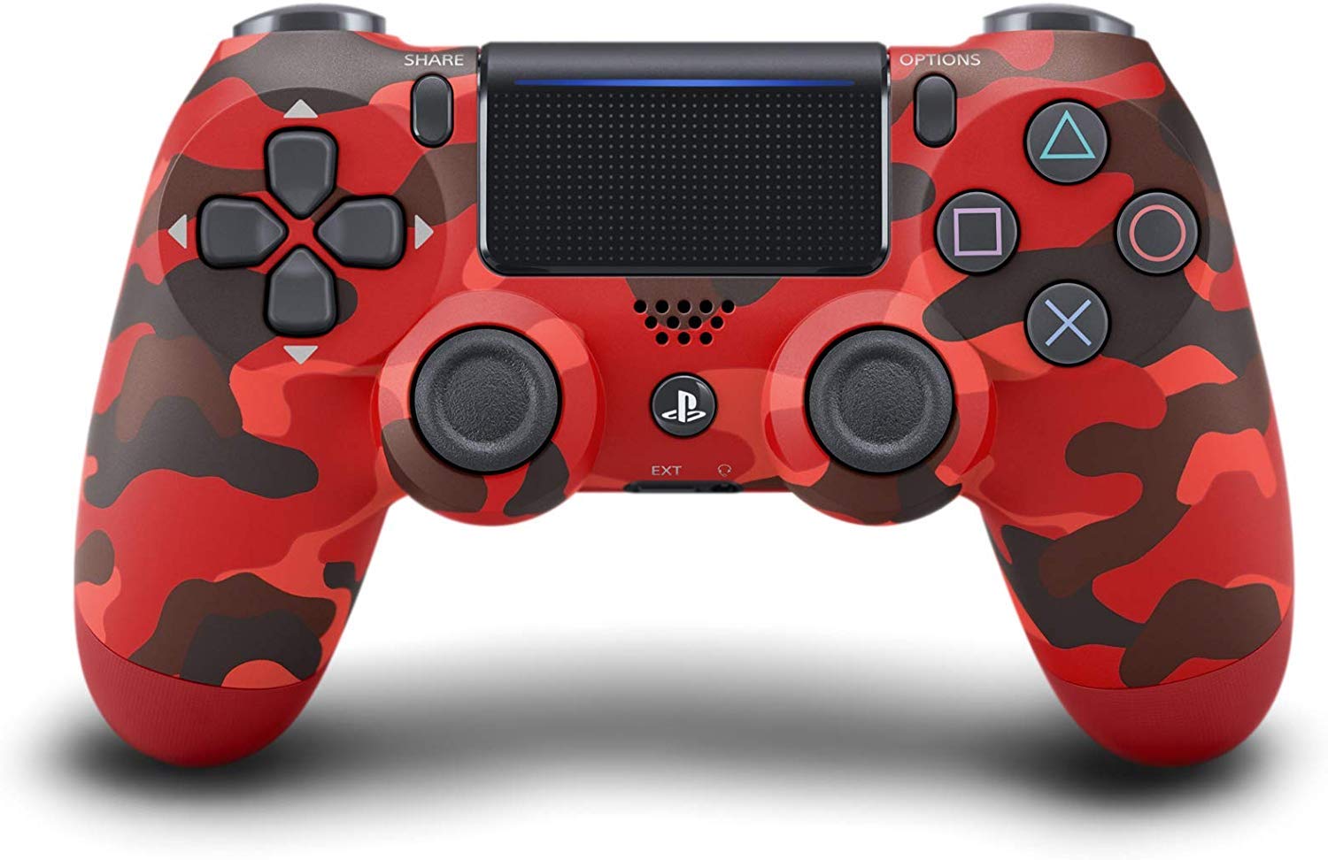 PlayStation 4 Dualshock 4 Wireless Controller - Red Camo