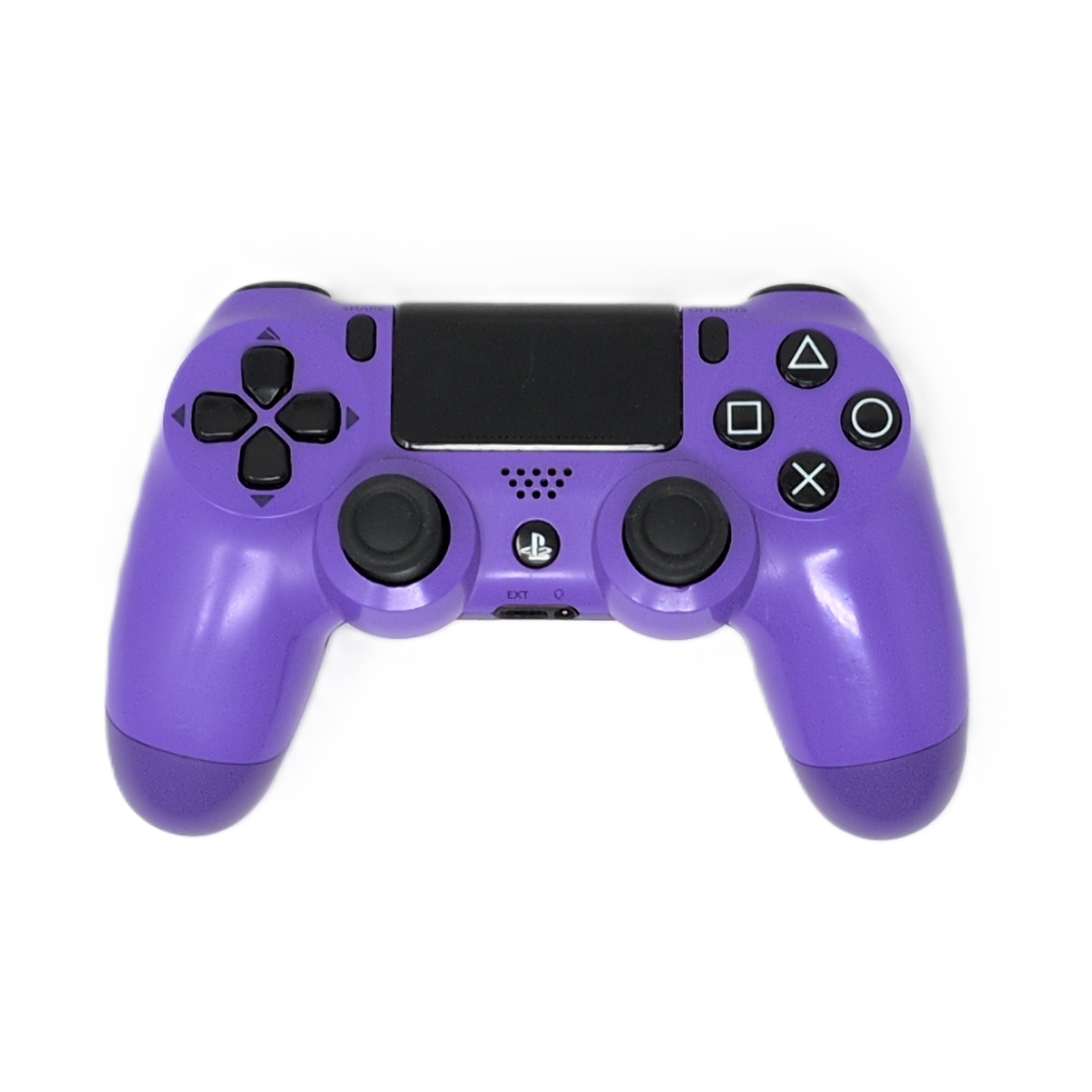PlayStation 4 Dualshock 4 Wireless Controller - Electric Purple PS4 - Video Game Accessory - Used - CaveGamers