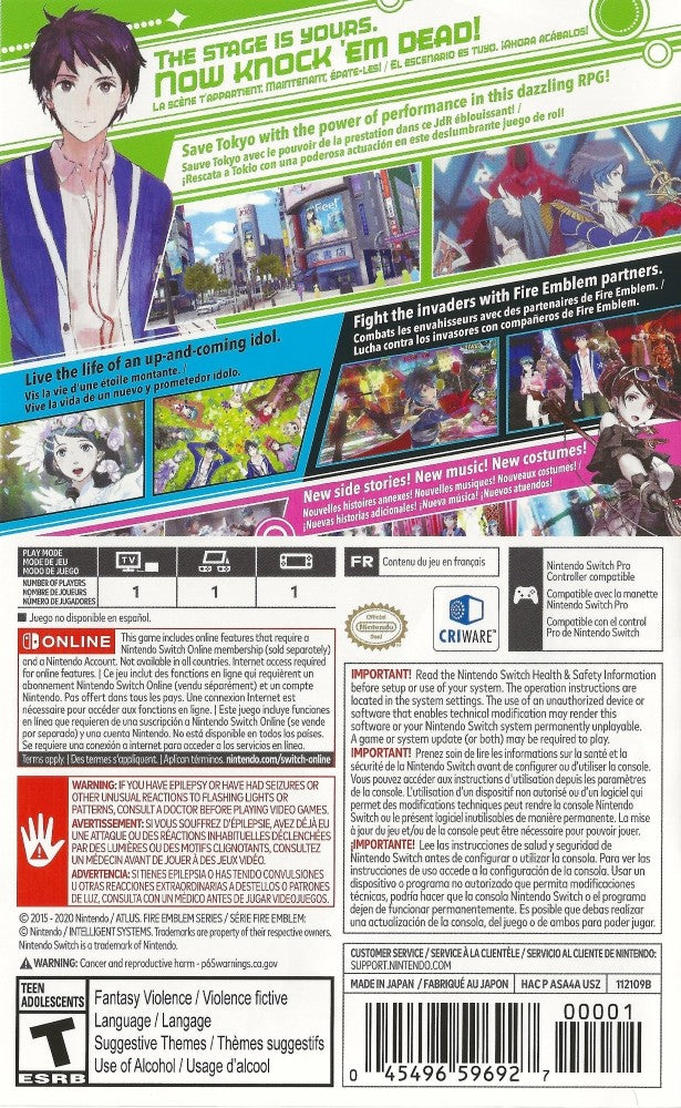 Tokyo Mirage Sessions #FE Encore Switch - Video Game - Used - CaveGamers - Image 2