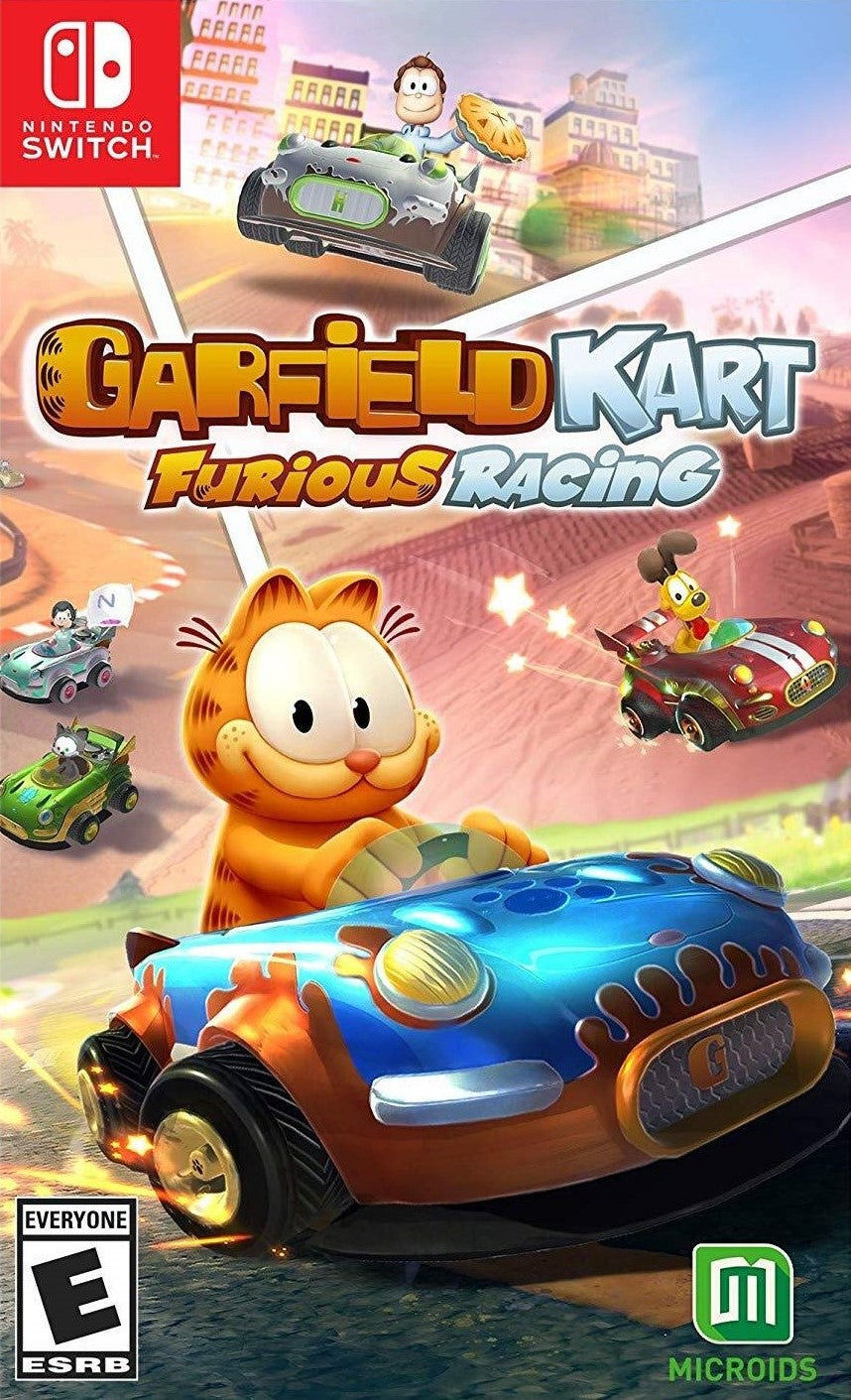 Garfield Kart: Furious Racing Switch - Video Game - Used - CaveGamers