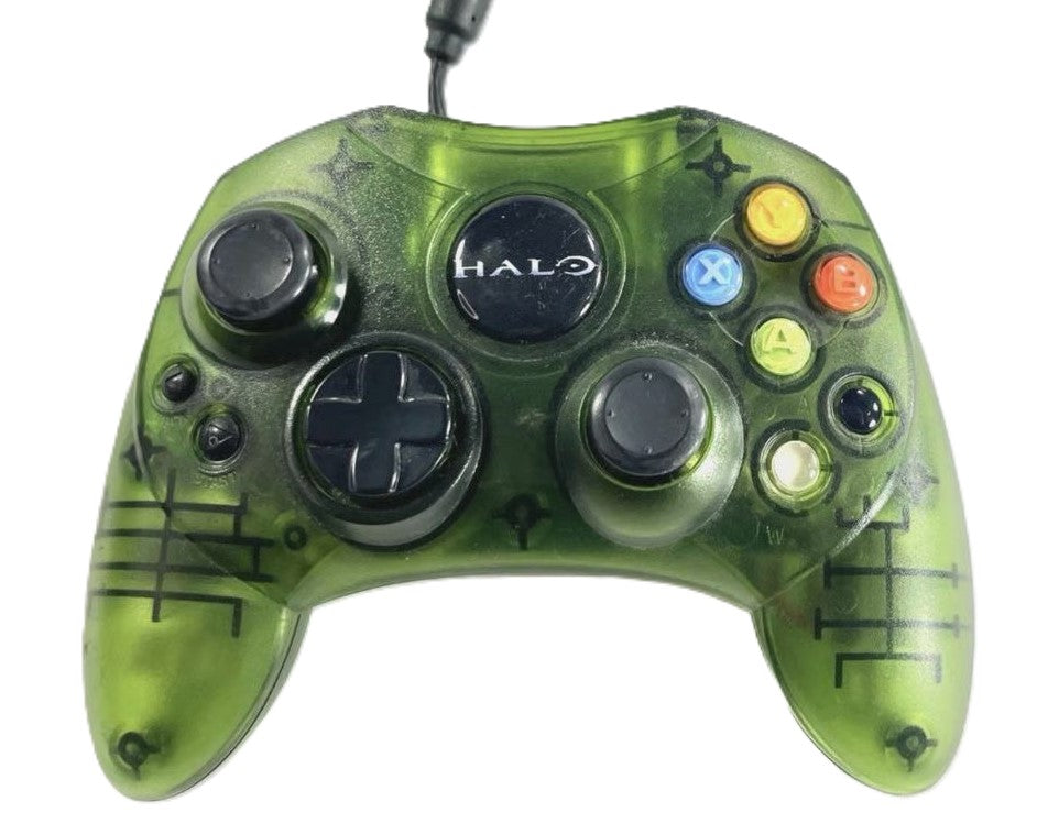 Original Xbox Controller S - Green Halo Edition