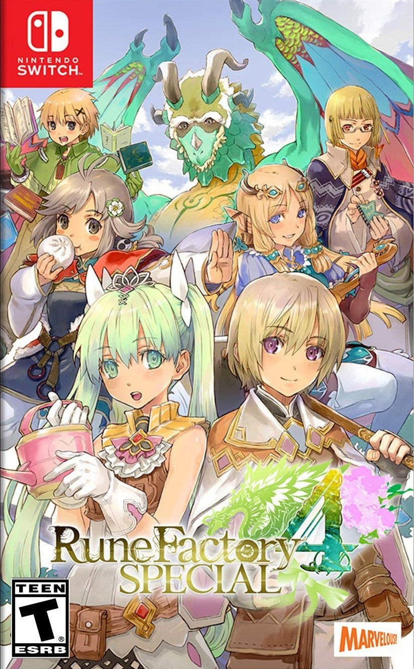 Rune Factory 4 Special Switch - Video Game - Used - CaveGamers