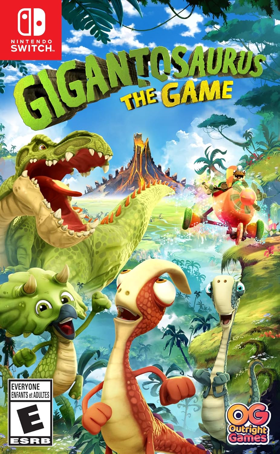 Gigantosaurus: The Game Switch - Video Game - Used - CaveGamers