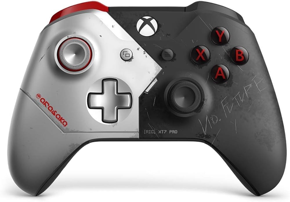 Xbox One Wireless Controller - Cyberpunk 2077 Edition - Video Game Accessory - Used - CaveGamers