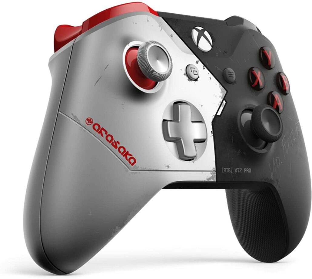 Xbox One Wireless Controller - Cyberpunk 2077 Edition - Video Game Accessory - Used - CaveGamers - Image 2