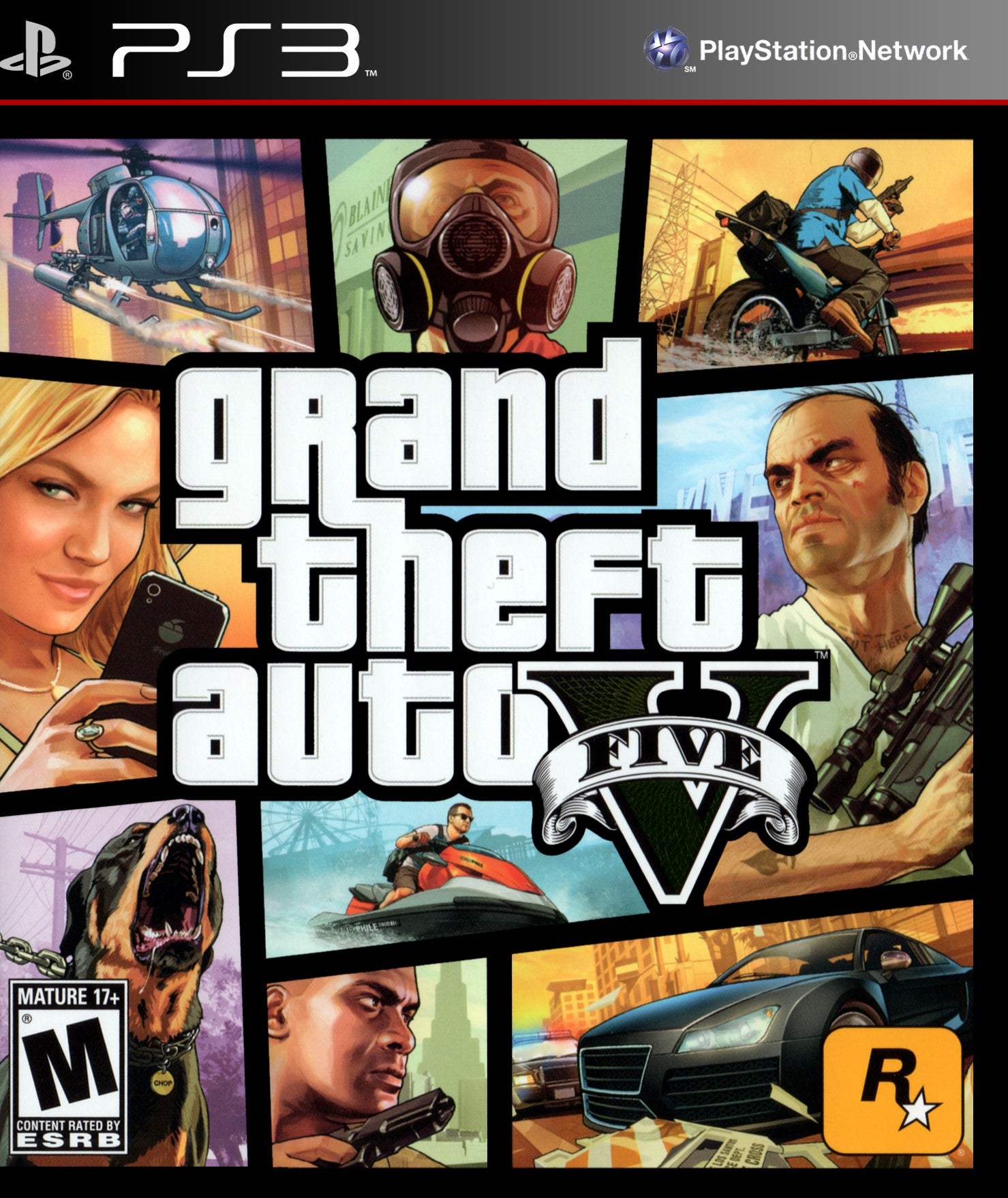 Grand Theft Auto V PS3 - Video Game - Used - CaveGamers