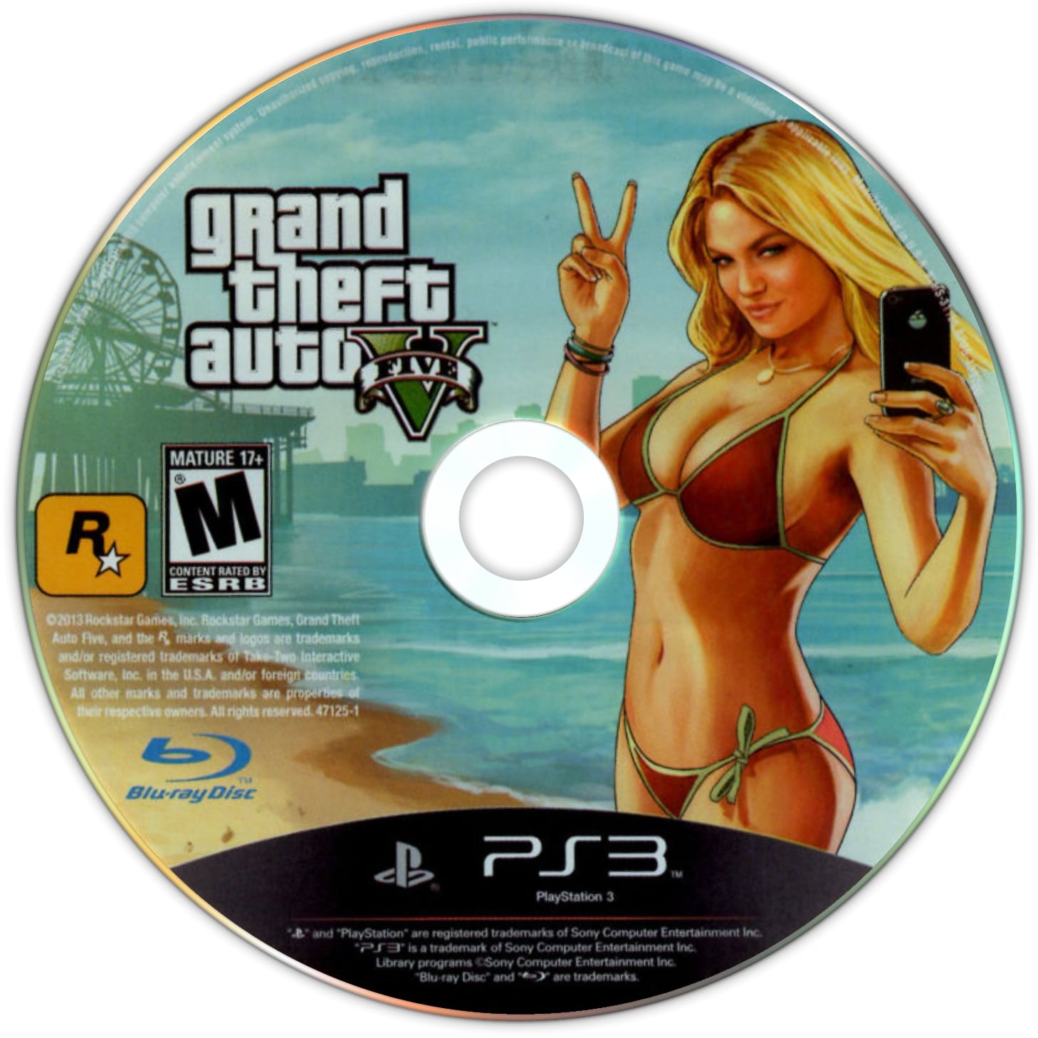 Grand Theft Auto V PS3 - Video Game - Used - CaveGamers - Image 3