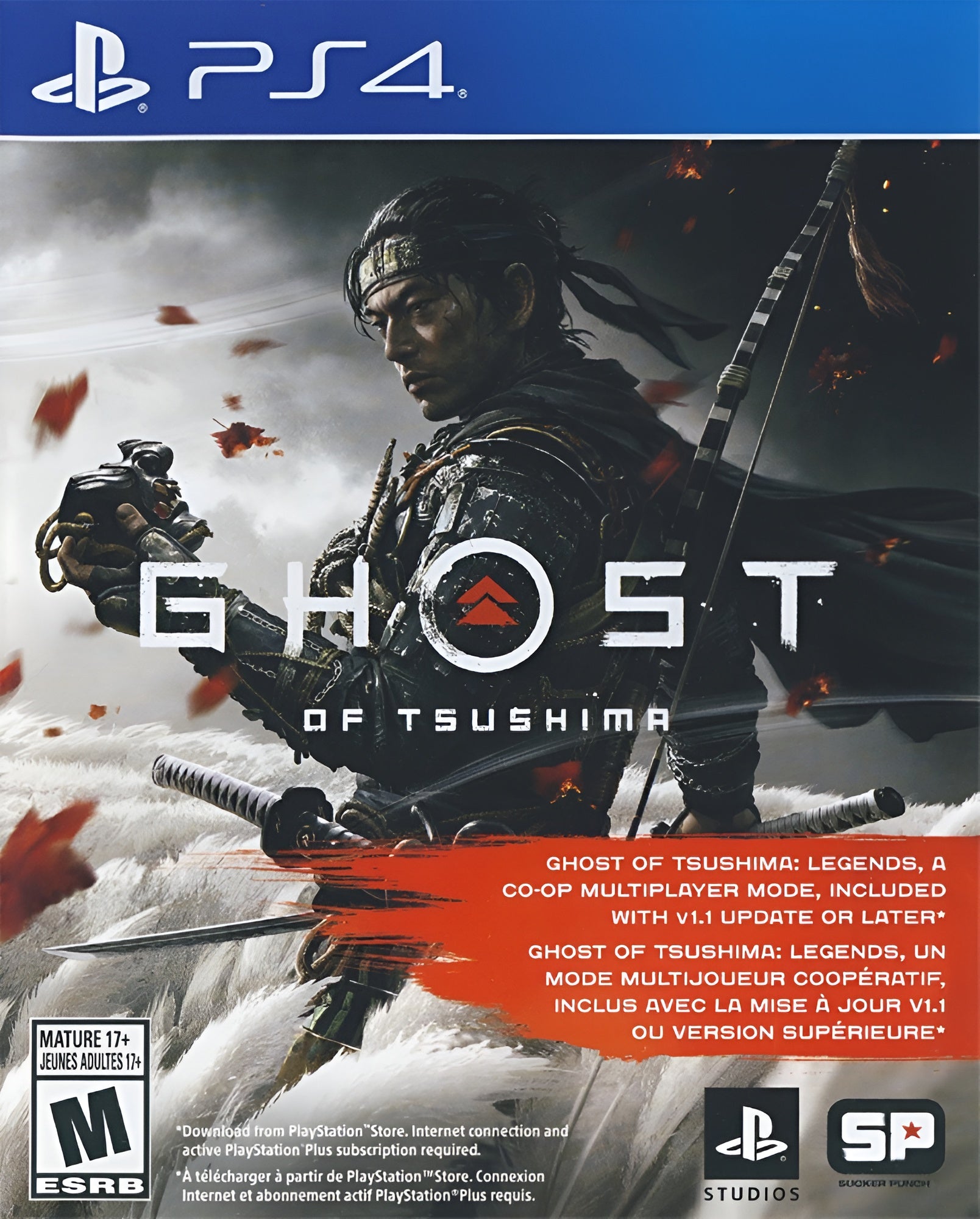 Ghost of Tsushima PS4 - Video Game - Used - CaveGamers