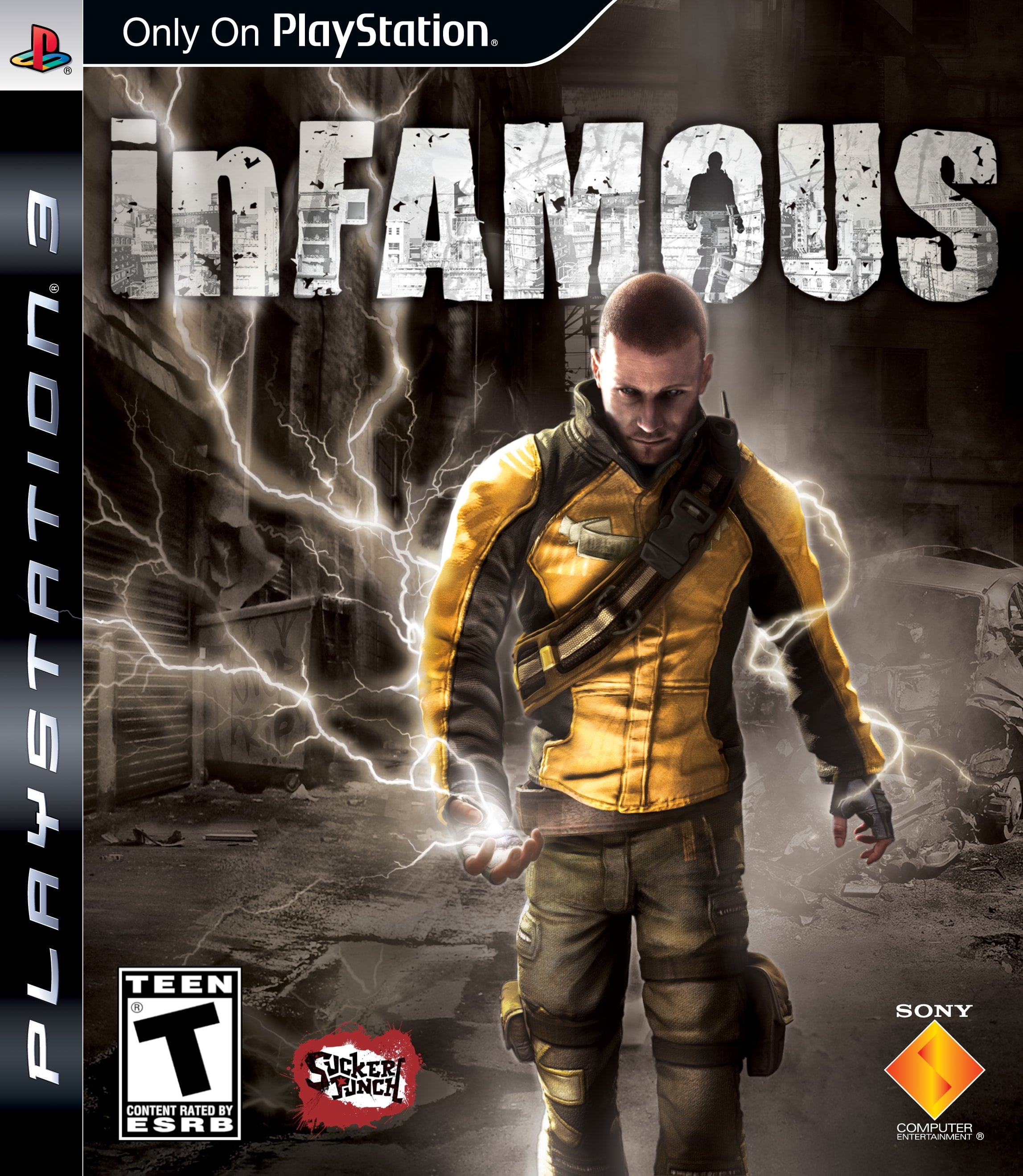 Infamous PS3 - Video Game - Used - CaveGamers